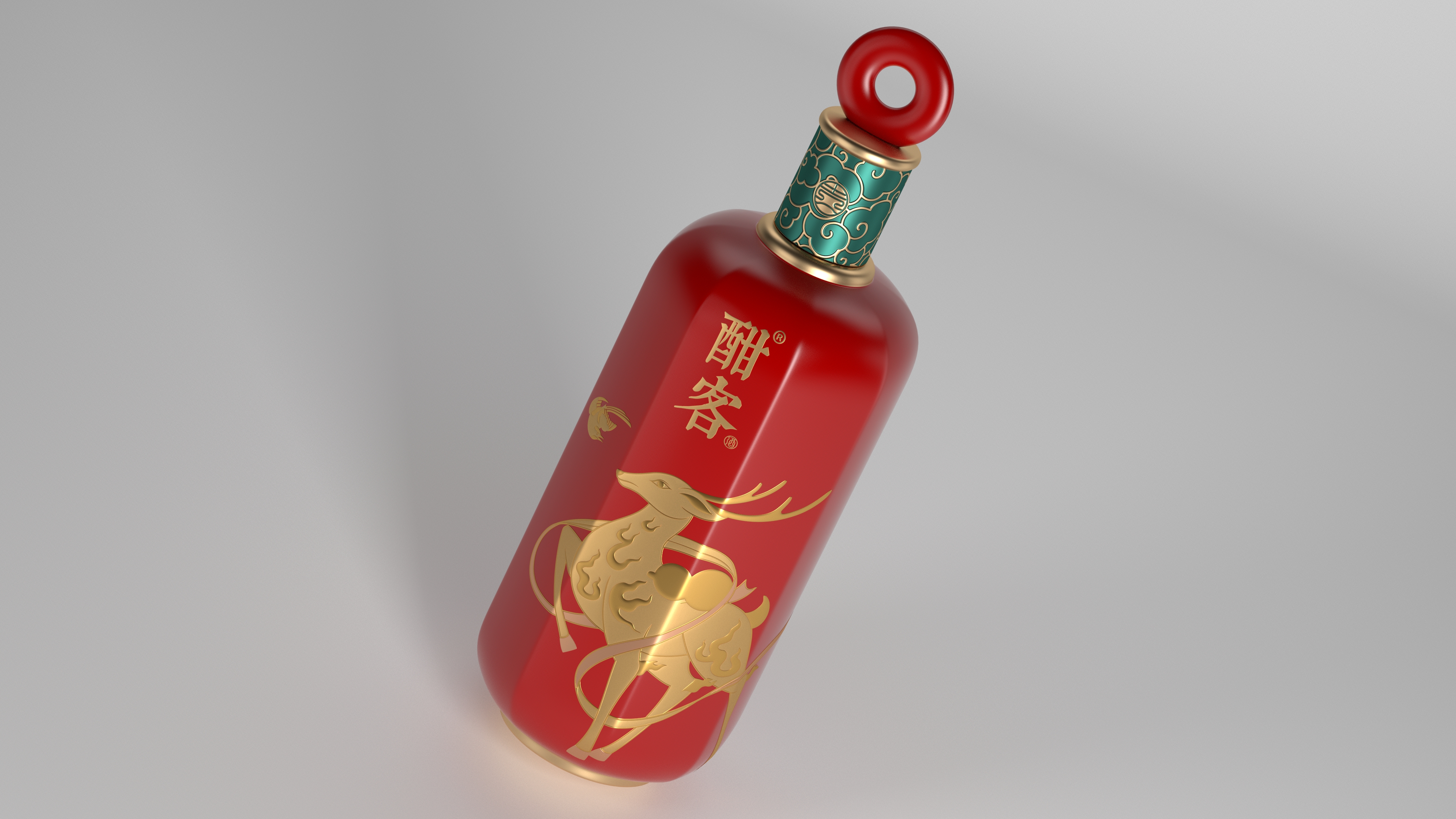 酣客白酒包装